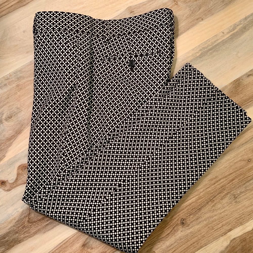Gap Slim Checkered Crop Pants
